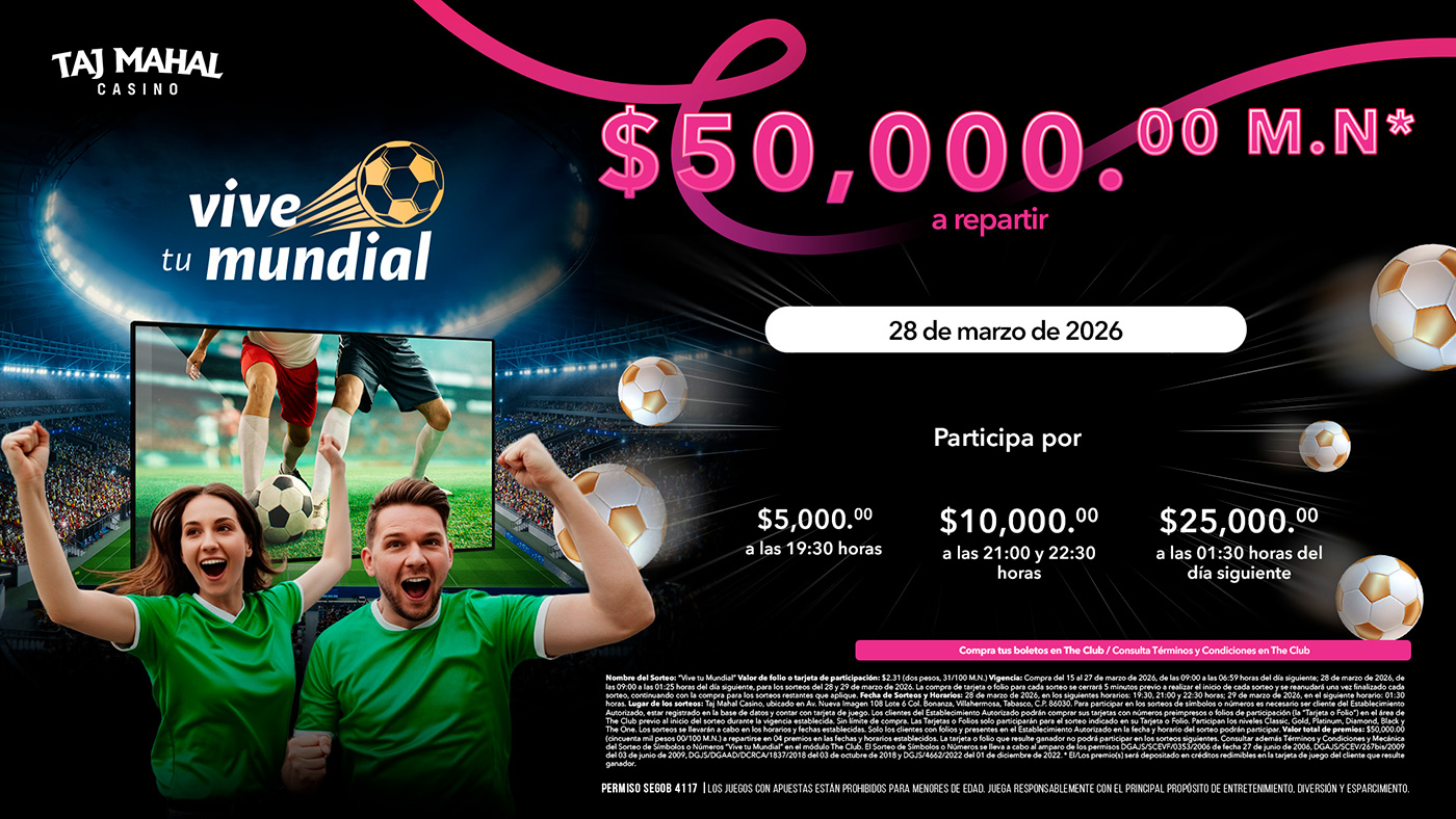 Sorteo Vive tu Mundial