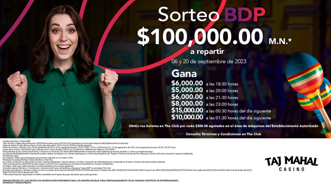 Sorteo BDP